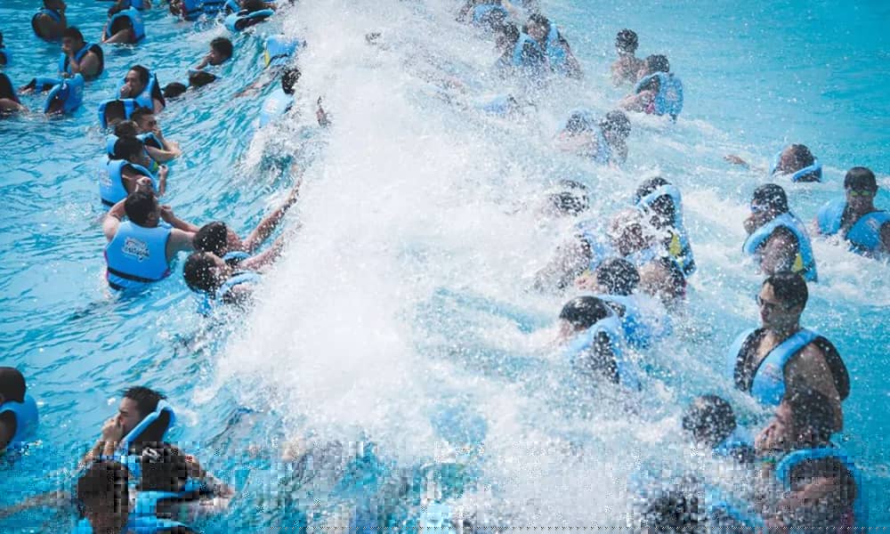 阿拉的海海啸池