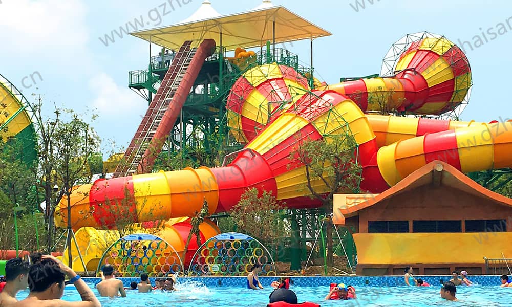 苏州乐园森林水世界暴风谷滑道 苏州乐园森林水世界暴风谷滑道