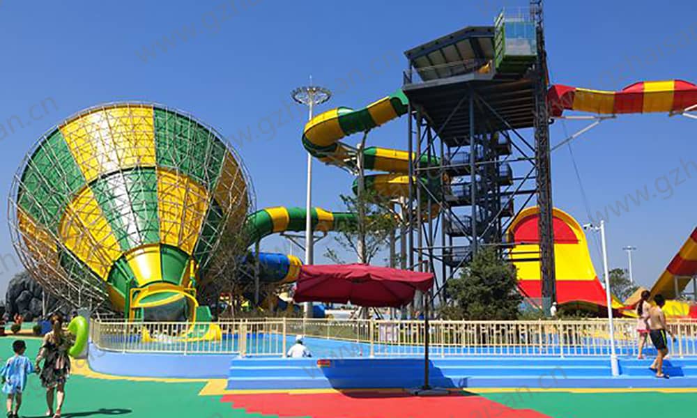 黑龙江哈尔滨美丽岛大喇叭、冲天回旋