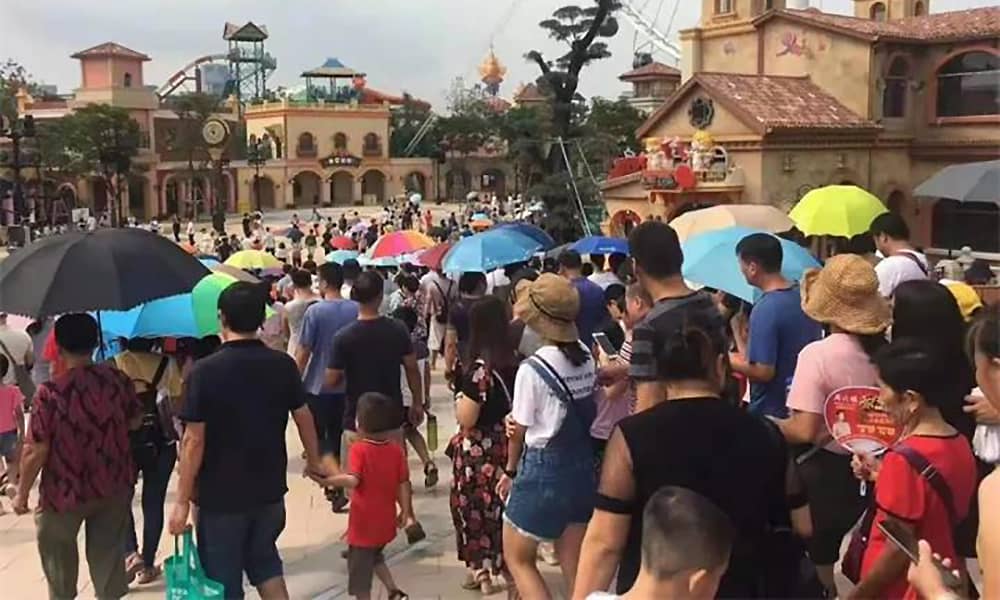 jinnianhui今年会游乐参与打造的欢乐海岸PLUS三天迎客超16万人！