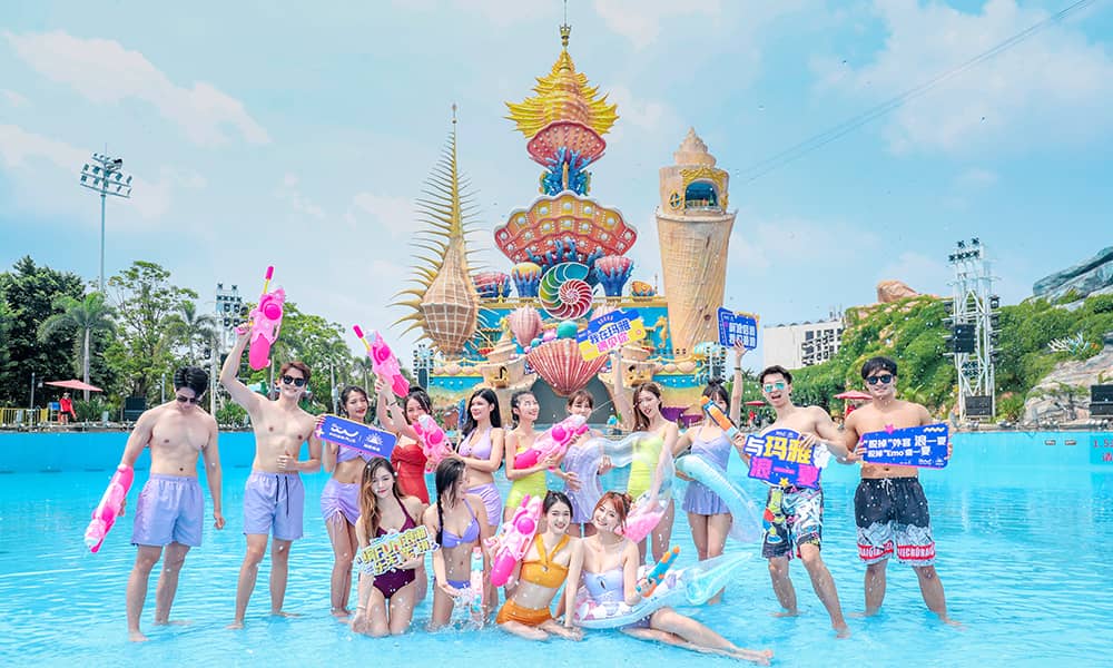 顺德华侨城欢乐海岸PLUS水公园大水寨 顺德华侨城欢乐海岸PLUS水公园大水寨