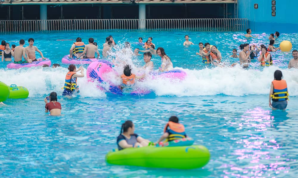 顺德华侨城欢乐海岸PLUS水公园戏水池 顺德华侨城欢乐海岸PLUS水公园戏水池